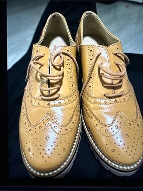 Marc Joseph Tan Wingtip Brogue Oxfords